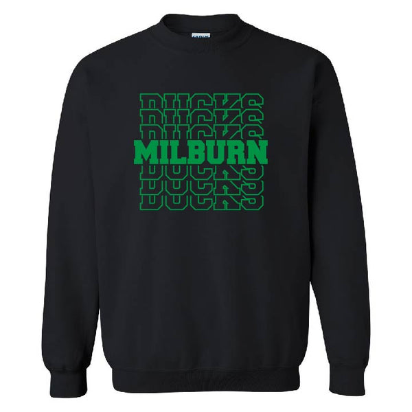 Milburn Stacked Crewneck