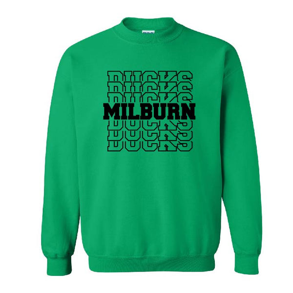 Milburn Stacked Crewneck