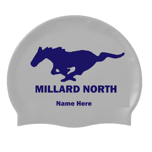 Millard North Personalized Silicone Caps - Set of 2